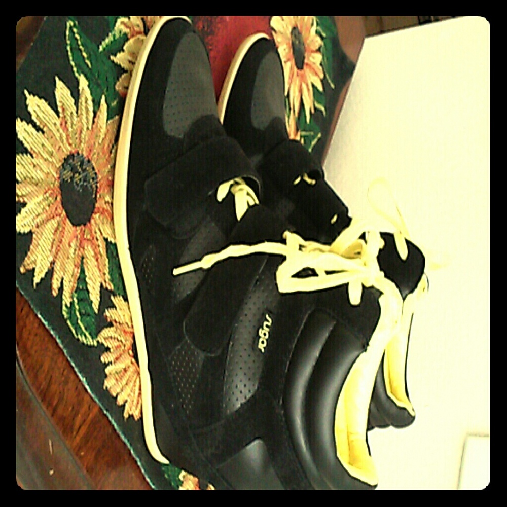 Wedge Tennis Shoes      NOT SOLD